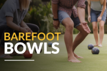 Barefoot bowls in Frankston